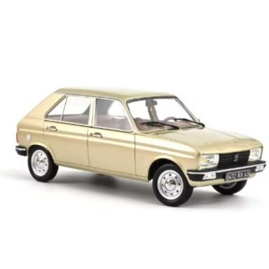 PRE-ORD3R NOREV 1/18 1981 Peugeot 104 GR, beige metallic