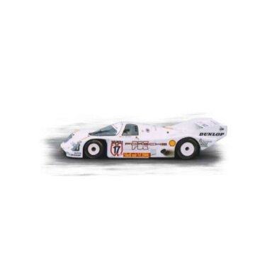 PRE-ORD3R NOREV 1/18 1987 Porsche 962C #17 H.J. Stuck Winner Supercup Nurburgring, white