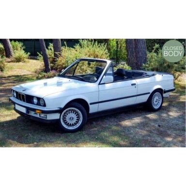 PRE-ORD3R NOREV 1/18 1991 BMW 325i Cabriolet, alpine white