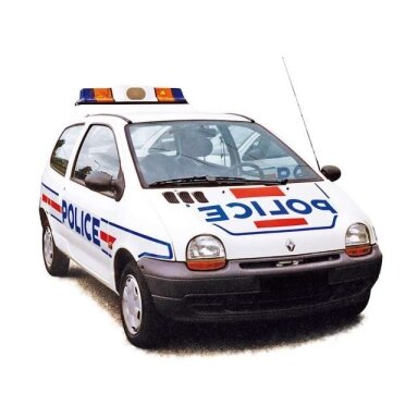 PRE-ORD3R NOREV 1/18 1995 Renault Twingo *Police*, white