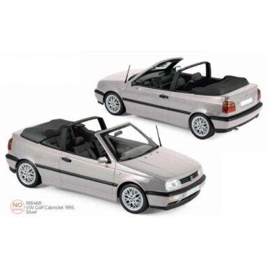 PRE-ORD3R NOREV 1/18 1995 Volkswagen Golf Cabriolet, silver