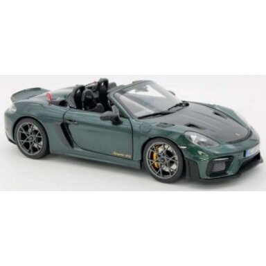 PRE-ORD3R NOREV 1/18 2023 Porsche 718 Spyder RS, forest green