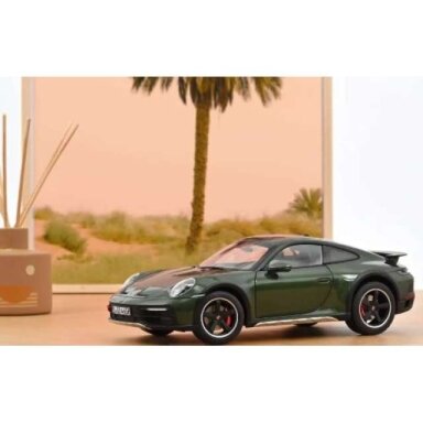 PRE-ORD3R NOREV 1/18 2023 Porsche 911 Dakar, oakgreen metallic