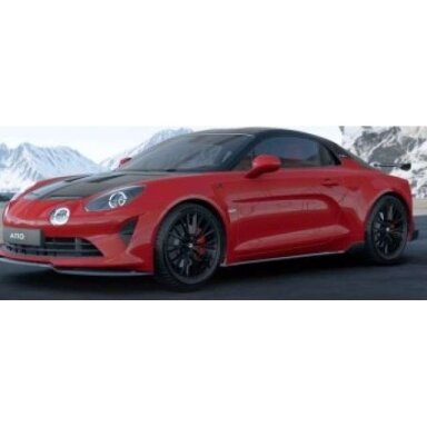 PRE-ORD3R NOREV 1/18 2025 Alpine A110 R Turini, seismic red