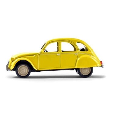 PRE-ORD3R NOREV 1/43 1979 Citroën 2CV 6 Club, mimosa yellow