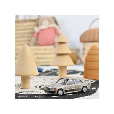 PRE-ORD3R NOREV 1/43 1984 Mercedes Benz 190E 2.3 16,*SENNA* Jet-car, beige metallic
