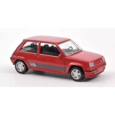 PRE-ORD3R NOREV 1/43 1988 Renault SuperCinq GT Turbo Ph II Jet car, red