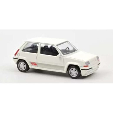 PRE-ORD3R NOREV 1/43 1988 Renault SuperCinq GT Turbo Ph II Jet car, white