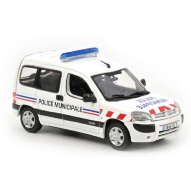 PRE-ORD3R NOREV 1/43 2004 Citroen Berlingo *Police Municipale*, white