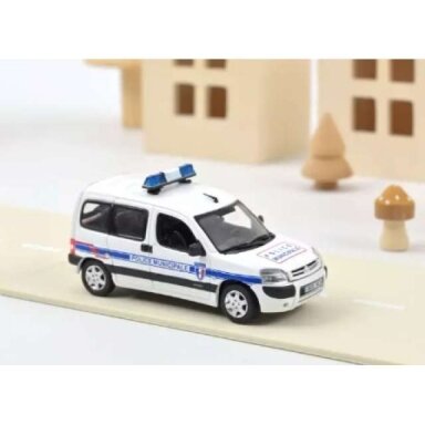 PRE-ORD3R NOREV 1/43 2007 Citroen Berlingo *Police Municipale*, white/blue