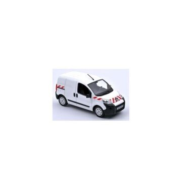 PRE-ORD3R NOREV 1/43 2009 Peugeot Bipper, white with red striping