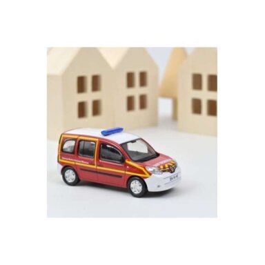 PRE-ORD3R NOREV 1/43 2013 Renault Kangoo Pompiers Infirmier SSSM, red/white