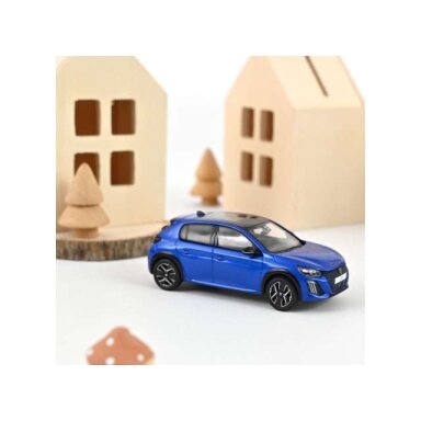 PRE-ORD3R NOREV 1/43 2024 Peugeot 208 GT, vertigo blue