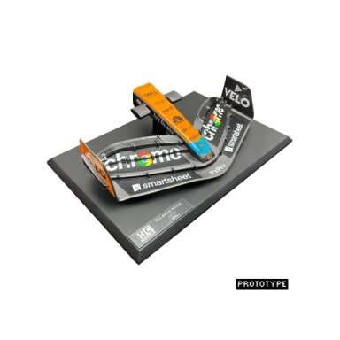 PRE-ORD3R OttOmobile Miniatures 1/8 2023 McLaren MCL60 *Nosecone*, orange/black