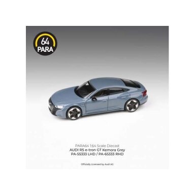 PRE-ORD3R Para64 Modeliukas 1/64 Audi E-Tron GT *Left Hand Drive*, kemora grey (cars in a deluxe Acrylic window box) PRE-ORD3R Para64 Modeliukas 1/64 Audi E-Tron GT *Left Hand Drive*, kemora grey (cars in a deluxe Acrylic window box)