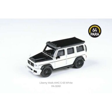 PRE-ORD3R Para64 Modeliukas 2018 Liberty Walk AMG G63, white (cars in a deluxe Acrylic window box) PRE-ORD3R Para64 Modeliukas 2018 Liberty Walk AMG G63, white (cars in a deluxe Acrylic window box)