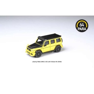 PRE-ORD3R Para64 Modeliukas 2018 Liberty Walk AMG G63, yellow (cars in a deluxe Acrylic window box) PRE-ORD3R Para64 Modeliukas 2018 Liberty Walk AMG G63, yellow (cars in a deluxe Acrylic window box)
