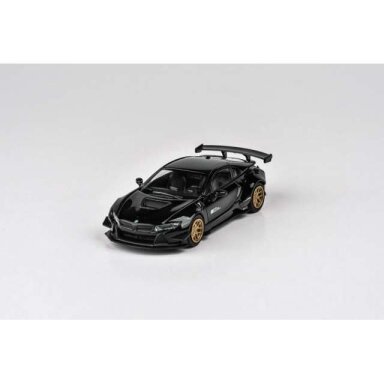 PRE-ORD3R Para64 Modeliukas 2018 Liberty Walk BMW i8 LHD, black/gold rims (cars in a deluxe Acrylic window box) PRE-ORD3R Para64 Modeliukas 2018 Liberty Walk BMW i8 LHD, black/gold rims (cars in a deluxe Acrylic window box)