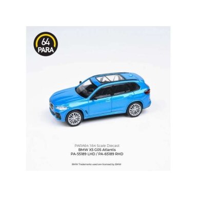 Para64 Modeliukas BMW X5 *Right Hand Drive*, atlantis blue (cars in a deluxe Acrylic window box) Para64 Modeliukas BMW X5 *Right Hand Drive*, atlantis blue (cars in a deluxe Acrylic window box)