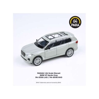 Para64 Modeliukas BMW X7 *Left Hand Drive*, nardo grey (cars in a deluxe Acrylic window box) Para64 Modeliukas BMW X7 *Left Hand Drive*, nardo grey (cars in a deluxe Acrylic window box)