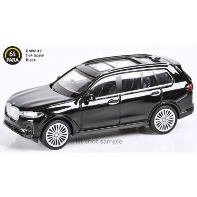 PRE-ORD3R Para64 Modeliukas BMW X7 *Right Hand Drive*, black (cars in a deluxe Acrylic window box) PRE-ORD3R Para64 Modeliukas BMW X7 *Right Hand Drive*, black (cars in a deluxe Acrylic window box)