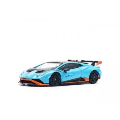 Pop Race Modeliukas 1/64 Lamborghini Huracan, sto blu laufey/arancio xanto Pop Race Modeliukas 1/64 Lamborghini Huracan, sto blu laufey/arancio xanto