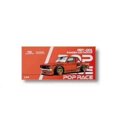 PRE-ORD3R Pop race Modeliukas 1/64 Pandem 620 Pick-up *Tokyo Station Exclusives*, orange chrome PRE-ORD3R Pop race Modeliukas 1/64 Pandem 620 Pick-up *Tokyo Station Exclusives*, orange chrome