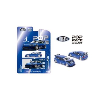 Pop Race Modeliukas 1/64 Pandem Civic EG6 v1.5, metallic blue Pop Race Modeliukas 1/64 Pandem Civic EG6 v1.5, metallic blue
