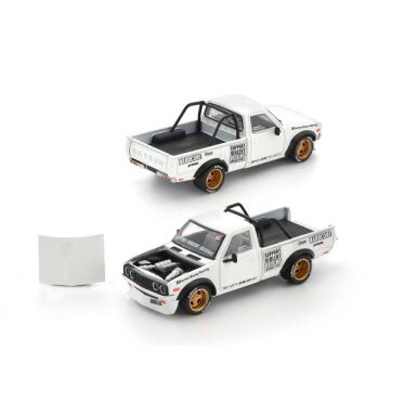 Pop Race Modeliukas 1/64 Pandem Datsun 620, white