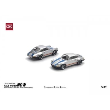 Pop Race Modeliukas 1/64 Porsche Singer, silver/blue (yra Sandėlyje) Pop Race Modeliukas 1/64 Porsche Singer, silver/blue (yra Sandėlyje)