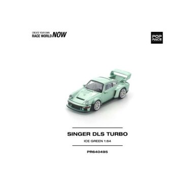 PRE-ORD3R Pop race Modeliukas 1/64 Singer DLS Turbo, ice green PRE-ORD3R Pop race Modeliukas 1/64 Singer DLS Turbo, ice green