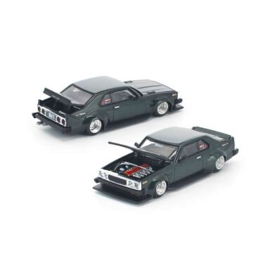 PRE-ORD3R Pop Race Modeliukas 1/64 Skyline C20, dark green
