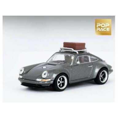 Pop Race Limited Modeliukas Porsche Singer with Luggage, grey Pop Race Limited Modeliukas Porsche Singer with Luggage, grey