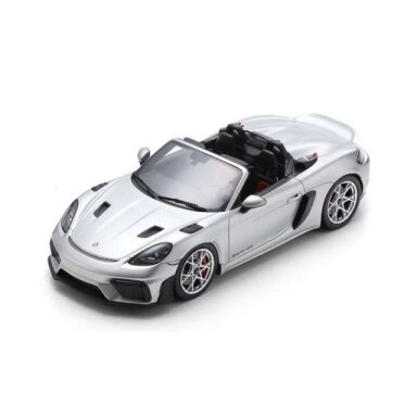 PRE-ORD3R Schuco 1/18 2023 Porsche 718 Spyder RS GT, silver