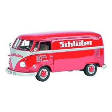 PRE-ORD3R Schuco 1/32 Volkswagen T1b *Schluter*, red