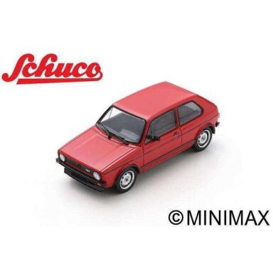 PRE-ORD3R Schuco 1/43 1976 Golf GTI MkI , red
