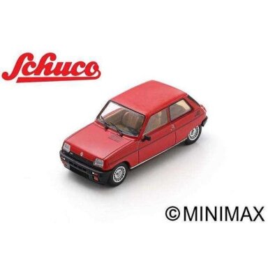 PRE-ORD3R Schuco 1/43 1982 Renault 5 Alpine Turbo, red