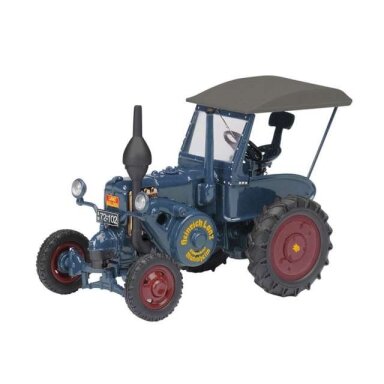 PRE-ORD3R Schuco 1/43 Lanz Bulldog, blue/yellow/red