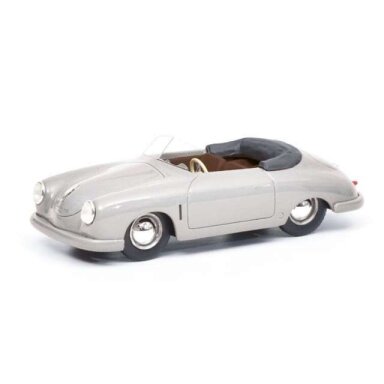 PRE-ORD3R Schuco 1/43 Porsche 356 convertible Gmund *Resin series*, silver