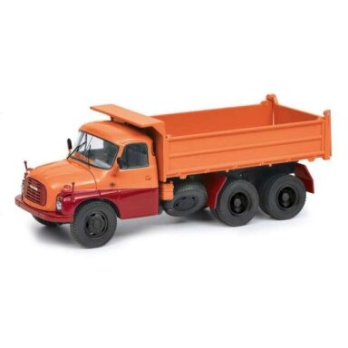 PRE-ORD3R Schuco 1/43 Tatra T138 Muldenkipper, orange/red