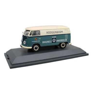 PRE-ORD3R Schuco 1/43 Volkswagen T1 *Hoogenboom (NL)*, white/blue