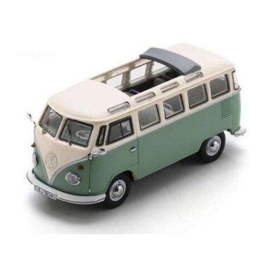 PRE-ORD3R Schuco 1/43 Volkswagen T1 Samba, green/beige