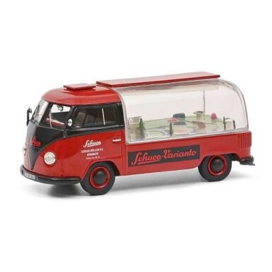 PRE-ORD3R Schuco 1/43 Volkswagen T1a advertising vehicle *Schuco Varianto*, red