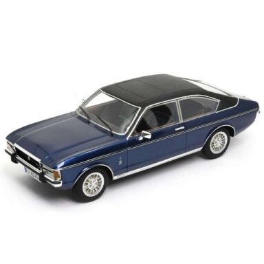 PRE-ORD3R Schuco #S18U00070 1/18 1972 Ford Granada Coupé, blue