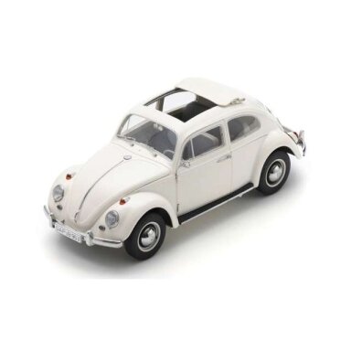PRE-ORD3R Schuco #S18U00154 1/18 1963 Volkswagen Kever, white