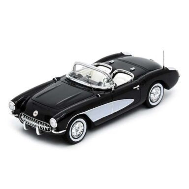 PRE-ORD3R Schuco #S43U00046 1/43 1956 Corvette C1 V8, black