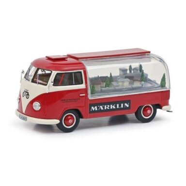 PRE-ORD3R Schuco VolkswagenT1 Werbewagen Märklin, red