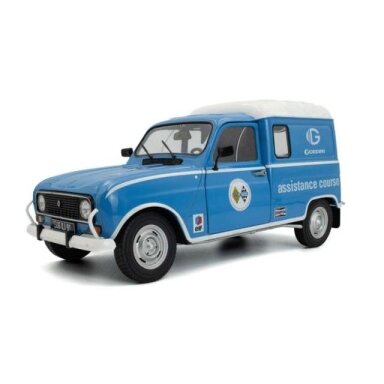 PRE-ORD3R Solido 1/18 1976 Renault 4LF4 Gordini Service, blue/white