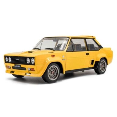 PRE-ORD3R Solido 1/18 1980 Fiat 131 Abarth, yellow