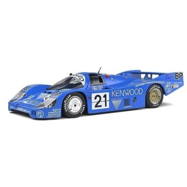PRE-ORD3R Solido 1/18 1983 Porsche 956 LH #21 Le Mans, blue/white